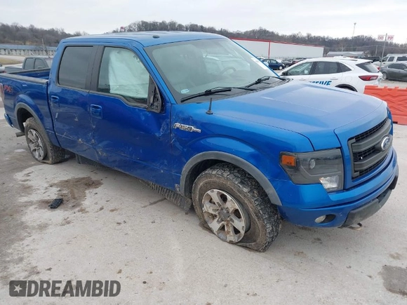 2013 Ford F-150 XL with VIN 1FTFW1EF6DKD21272, listed as a IAAI auction lot 41509919 with 95,442 mi miles. Bid and sale history available at carsss.com. Image 1.