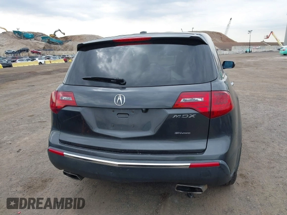 2013 Acura MDX with VIN 2HNYD2H25DH517086, listed as a IAAI auction lot 41748238 with 109,219 mi miles. Bid and sale history available at carsss.com. Image 16.