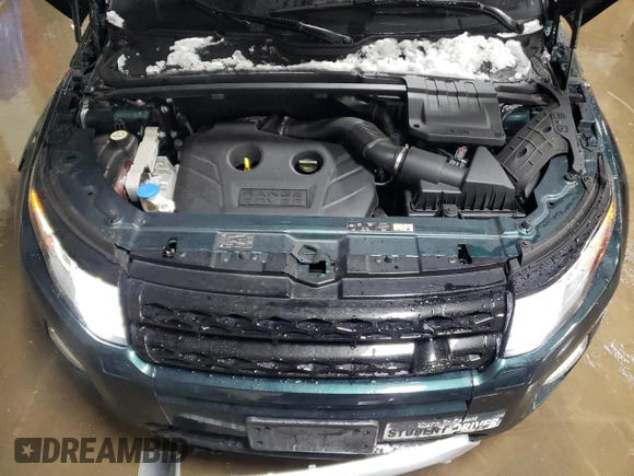2013 Land Rover Range Rover Evoque Dynamic Premium with VIN SALVT2BG5DH743420, listed as a Copart auction lot 45893725 with 28,349 mi miles and Salvage title. Bid and sale history available at DreamBid. Image 11.