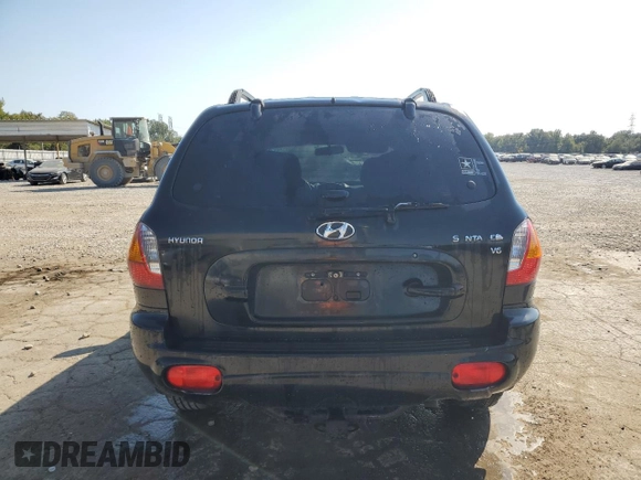2002 Hyundai Santa Fe GLS with VIN KM8SC13D42U309353, listed as a Copart auction lot 75405014 with 137,249 mi miles and Salvage Title. Bid and sale history available at carsss.com. Image 6.
