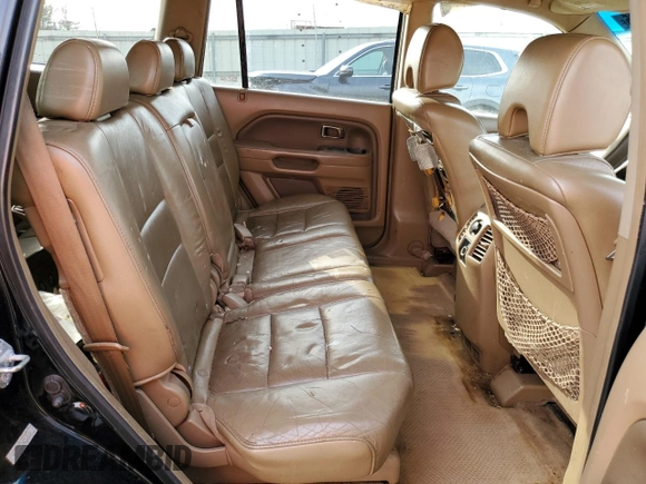 2008 Honda Pilot EX-L with VIN 5FNYF18728B039260, listed as a Copart auction lot 50144025 with 159,571 mi miles and Salvage title. Bid and sale history available at DreamBid. Image 12.