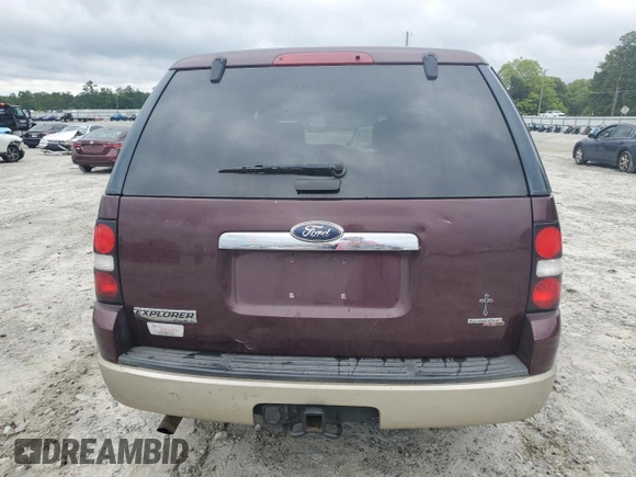 2007 Ford Explorer Eddie Bauer z VIN 1FMEU74867UB67609, wystawiony jako Copart lot #55626955 z przebiegiem 244 887 mil mil oraz Szkoda całkowita • Salvage title. Historia ofert i sprzedaży dostępna na DreamBid. Obrazek 6.