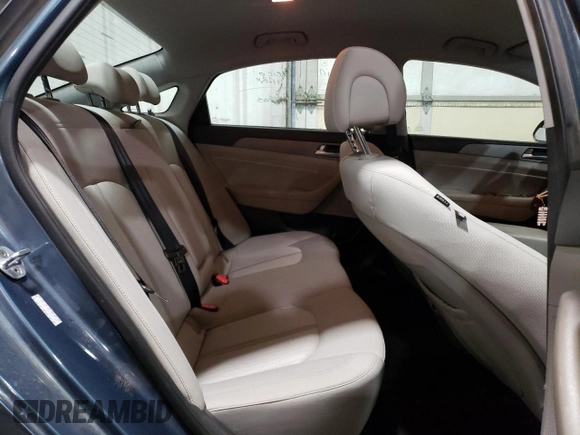 2016 Hyundai Sonata SE with VIN KMHE24L15GA037556, listed as a Copart auction lot 80728553 with 90,676 mi miles and . Bid and sale history available at DreamBid. Image 10.