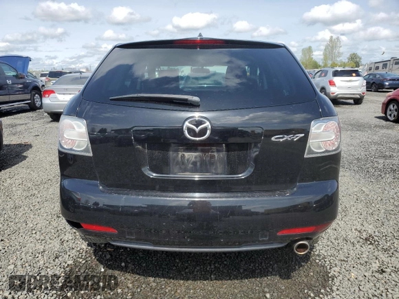 2011 Mazda CX-7 i SV z VIN JM3ER2AMXB0396845, wystawiony jako Copart lot #52347865 z przebiegiem 171 487 mil mil oraz Szkoda całkowita • Salvage title. Historia ofert i sprzedaży dostępna na DreamBid. Obrazek 6.