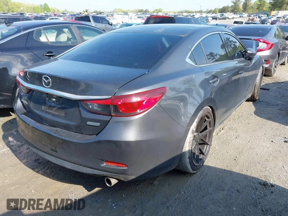 2014 Mazda 6 i Touring with VIN JM1GJ1V55E1105267, listed as a IAAI auction lot 41983743 with 159,266 mi miles. Bid and sale history available at carsss.com. Image 4.