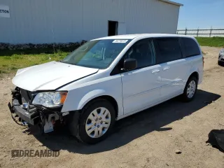2016 Dodge Grand Caravan SE Plus with VIN 2C4RDGBG4GR401940, listed as a Copart auction lot 56278675 with 91,922 mi miles and Salvage title. Bid and sale history available at DreamBid. Image 1.