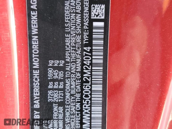 2020 MINI Hardtop Cooper S z VIN WMWXR5C06L2M24074, wystawiony jako Copart lot #82985484 z przebiegiem 49 536 mil mil oraz Szkoda całkowita • Salvage title. Historia ofert i sprzedaży dostępna na DreamBid. Obrazek 14.