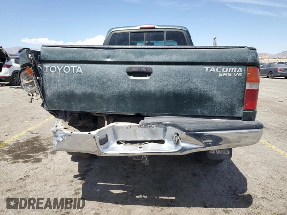 2000 Toyota Tacoma with VIN 4TAWN72N4YZ623900, listed as a Copart auction lot 53547825 with 239,998 mi miles and Salvage title. Bid and sale history available at DreamBid. Image 6.