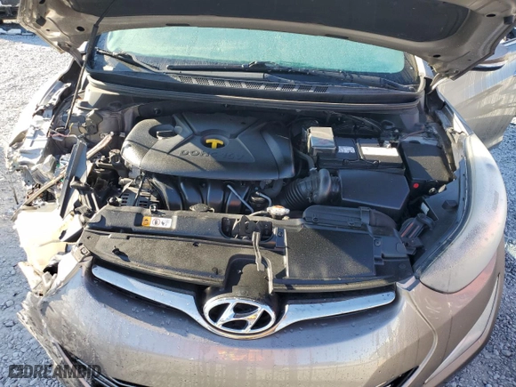 2016 Hyundai Elantra SE with VIN 5NPDH4AE6GH744730, listed as a Copart auction lot 49216095 with 92,418 mi miles and Salvage Title. Bid and sale history available at carsss.com. Image 12.