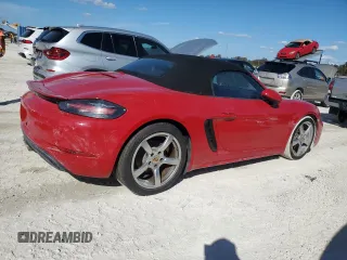 2017 Porsche 718 Boxster z VIN WP0CA2A86HS221306, wystawiony jako Copart lot #76144334 z przebiegiem Nie podano mil oraz Nie do naprawy. Historia ofert i sprzedaży dostępna na DreamBid. Obrazek 3.