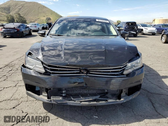 2019 Volkswagen Passat 2.0T Wolfsburg Edition with VIN 1VWLA7A33KC009589, listed as a Copart auction lot 45792655 with 92,187 mi miles and Salvage Title. Bid and sale history available at carsss.com. Image 5.