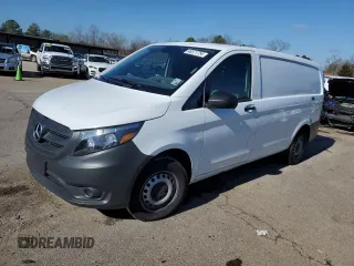 2022 Mercedes-Benz Metris Cargo with VIN W1YV0BEY8N4132659, listed as a Copart auction lot 42236335 with 43,174 mi miles and Salvage Title. Bid and sale history available at carsss.com. Image 1.