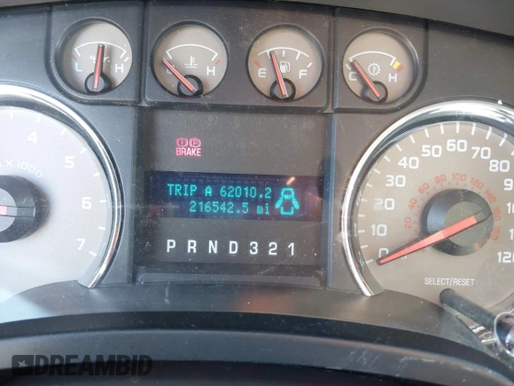 2010 Ford F-150 XL with VIN 1FTEX1C85AKB46148, listed as a IAAI auction lot 42003004 with 216,542 mi miles. Bid and sale history available at carsss.com. Image 7.
