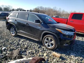 2015 Toyota Highlander Hybrid Limited with VIN 5TDDCRFH8FS011621, listed as a Copart auction lot 72990882 with 0 mi miles. Bid and sale history available at carsss.com. Image 4.