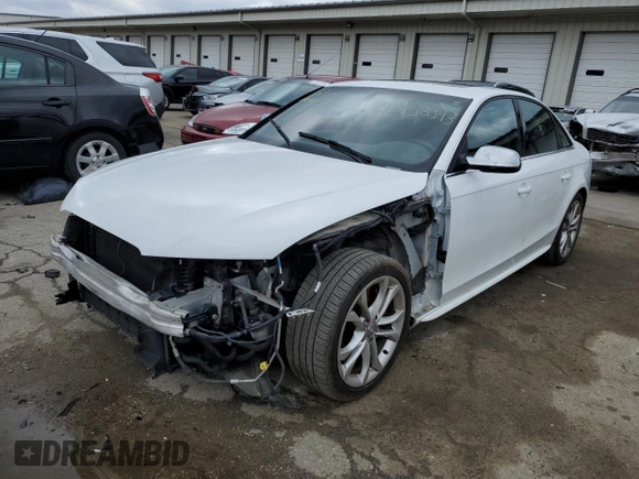 2015 Audi S4 Premium Plus with VIN WAUBGAFLXFA099017, listed as a Copart auction lot 42758243 with 121,904 mi miles. Bid and sale history available at carsss.com. Image 1.