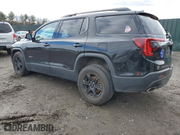 2021 GMC Acadia AT4 with VIN 1GKKNLLS9MZ184594, listed as a Copart auction lot 83914744 with 62,706 mi miles and Salvage Title. Bid and sale history available at carsss.com. Image 2.