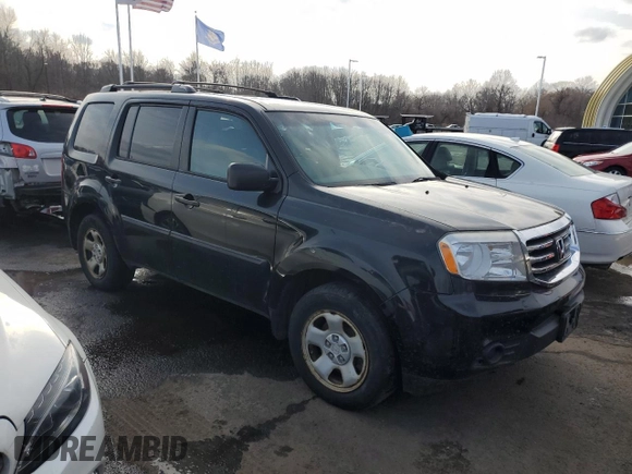 2015 Honda Pilot LX with VIN 5FNYF4H21FB062290, listed as a Copart auction lot 45388695 with Not Provided miles and Clean Title. Bid and sale history available at DreamBid. Image 4.