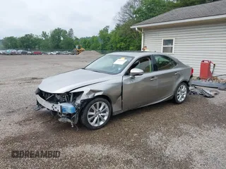 2016 Lexus IS 200t with VIN JTHBA1D20G5015102, listed as a IAAI auction lot 42440555 with 44,891 mi miles and . Bid and sale history available at DreamBid. Image 2.