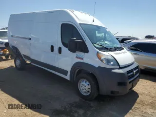 2018 Ram ProMaster Cargo with VIN 3C6URVHGXJE160330, listed as a Copart auction lot 69261504 with 41,299 mi miles and Salvage Title. Bid and sale history available at DreamBid. Image 4.