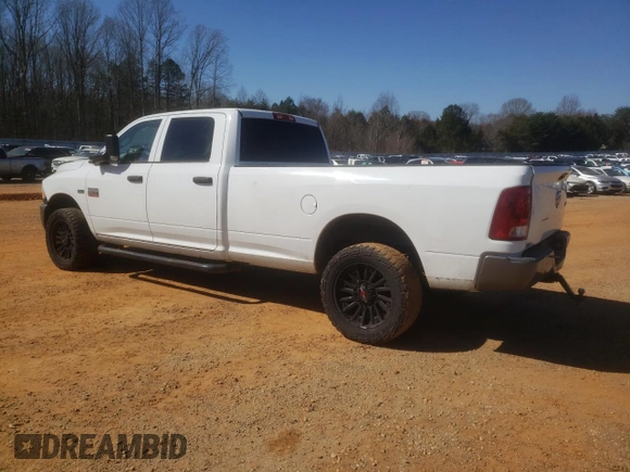 2010 Dodge Ram 2500 ST with VIN 3D7TT2CT2AG159577, listed as a Copart auction lot 44226885 with 215,057 mi miles and Salvage Title. Bid and sale history available at carsss.com. Image 2.