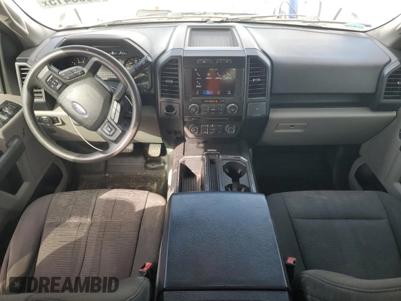 2018 Ford F-150 XL with VIN 1FTEX1CPXJFA88747, listed as a Copart auction lot 41853415 with 64,815 mi miles and Salvage Title. Bid and sale history available at carsss.com. Image 8.