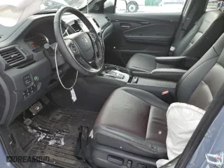 2023 Honda Ridgeline Black Edition with VIN 5FPYK3F83PB047215, listed as a Copart auction lot 86656754 with 9,701 mi miles and Salvage Title. Bid and sale history available at carsss.com. Image 7.