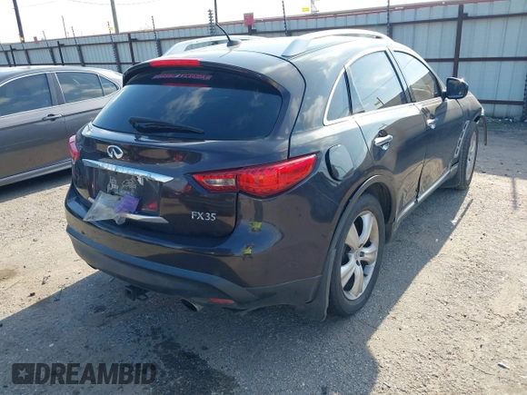 2009 Infiniti FX with VIN JNRAS18U19M101324, listed as a IAAI auction lot 42419224 with 227,427 mi miles and . Bid and sale history available at DreamBid. Image 4.