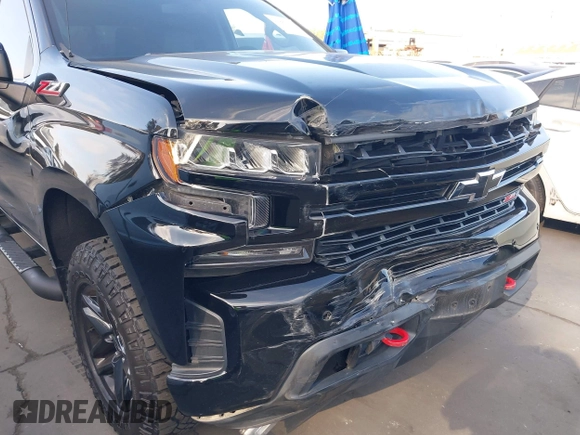 2020 Chevrolet Silverado 1500 LT Trail Boss with VIN 3GCPYFED6LG335902, listed as a IAAI auction lot 41885228 with 53,898 mi miles and . Bid and sale history available at DreamBid. Image 17.