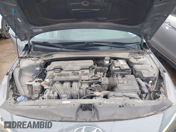 2021 Hyundai Elantra SEL with VIN KMHLN4AG6MU090007, listed as a IAAI auction lot 41457374 with 99,045 mi miles. Bid and sale history available at carsss.com. Image 10.