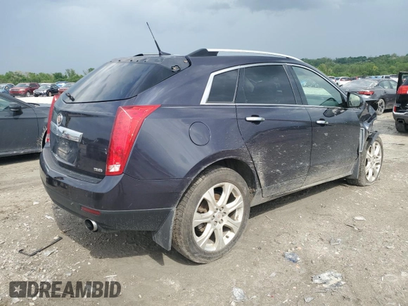 2014 Cadillac SRX Performance Collection with VIN 3GYFNFE38ES647063, listed as a Copart auction lot 55166145 with 161,472 mi miles and Salvage title. Bid and sale history available at DreamBid. Image 3.