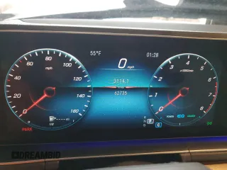 2020 Mercedes-Benz GLS 450 with VIN 4JGFF5KE3LA206471, listed as a Copart auction lot 47861325 with 62,735 mi miles and Salvage Title. Bid and sale history available at DreamBid. Image 9.