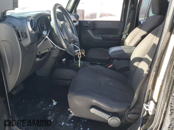 2013 Jeep Wrangler Unlimited Sport with VIN 1C4BJWDG7DL621806, listed as a Copart auction lot 87604805 with 158,885 mi miles and Salvage title. Bid and sale history available at DreamBid. Image 7.