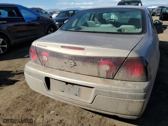 2003 Chevrolet Impala with VIN 2G1WF52E039439765, listed as a Copart auction lot 45054225 with 167,396 mi miles and Clean Title. Bid and sale history available at carsss.com. Image 6.