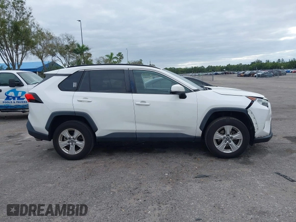 2019 Toyota RAV4 XLE with VIN 2T3W1RFV3KW054552, listed as a IAAI auction lot 40885219 with 40,695 mi miles and . Bid and sale history available at DreamBid. Image 13.