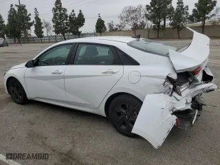 2021 Hyundai Elantra SEL with VIN 5NPLM4AG9MH044995, listed as a Copart auction lot 50338935 with 57,775 mi miles and Salvage Title. Bid and sale history available at carsss.com. Image 2.