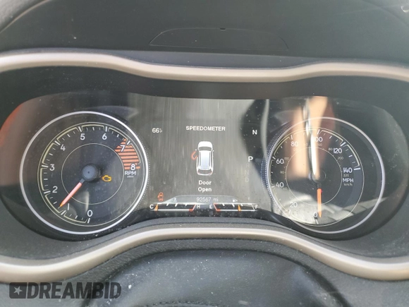 2016 Jeep Cherokee Limited с VIN 1C4PJMDS5GW220353, выставлен на аукционе Copart как лот 56194595 с пробегом 92 567 миль миль и Списание • Salvage title. История ставок и продаж доступна на DreamBid. Изображение 9.