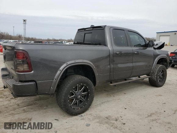 2022 Ram 1500 Big Horn z VIN 1C6SRFBT3NN145608, wystawiony jako Copart lot #47958225 z przebiegiem 51 134 mil mil oraz Szkoda całkowita • Salvage title. Historia ofert i sprzedaży dostępna na DreamBid. Obrazek 3.