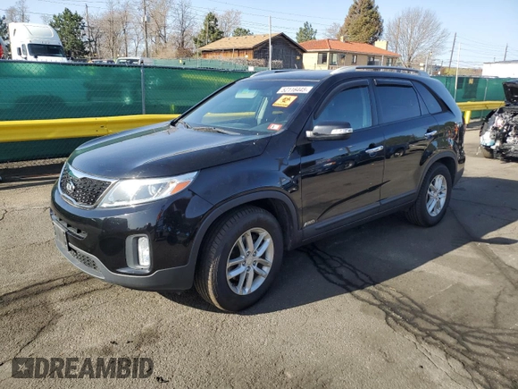 2015 Kia Sorento LX with VIN 5XYKTCA63FG607646, listed as a Copart auction lot 52116445 with Not Provided miles and Non Repairable. Bid and sale history available at DreamBid. Image 1.