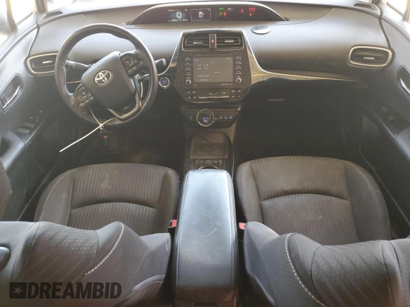 2021 Toyota Prius LE с VIN JTDKAMFP5M3186379, выставлен на аукционе Copart как лот 58527115 с пробегом 93 203 миль миль и Списание • Salvage title. История ставок и продаж доступна на DreamBid. Изображение 8.