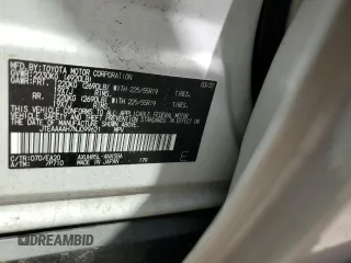 2022 Toyota Venza LE with VIN JTEAAAAH7NJ099621, listed as a Copart auction lot 61415864 with 34,117 mi miles and Salvage Title. Bid and sale history available at carsss.com. Image 12.