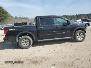 2013 Nissan Titan Pro-4X with VIN 1N6BA0EC2DN309936, listed as a Copart auction lot 49400675 with 269,815 mi miles and Salvage Title. Bid and sale history available at DreamBid. Image 3.