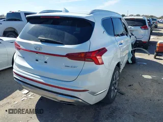 2021 Hyundai Santa Fe Calligraphy with VIN 5NMS5DAL1MH360376, listed as a IAAI auction lot 41395282 with 50,275 mi miles and . Bid and sale history available at DreamBid. Image 4.
