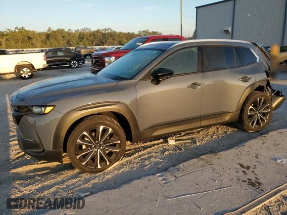 2023 Mazda CX-50 S Premium Plus with VIN 7MMVABEM3PN102285, listed as a Copart auction lot 77684064 with 14,190 mi miles and Salvage Title. Bid and sale history available at DreamBid. Image 1.
