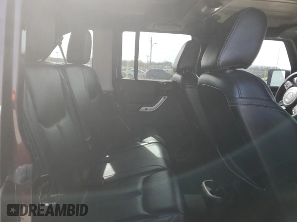 2014 Jeep Wrangler Unlimited Sahara with VIN 1C4BJWEG1EL196129, listed as a Copart auction lot 53700115 with 140,998 mi miles and Clean Title. Bid and sale history available at carsss.com. Image 10.