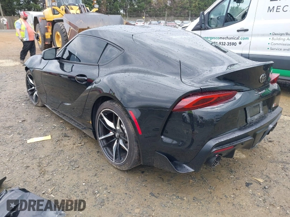 2022 Toyota Supra 3.0 with VIN WZ1DB0C01NW051973, listed as a IAAI auction lot 42030614 with Not Provided miles and . Bid and sale history available at DreamBid. Image 3.