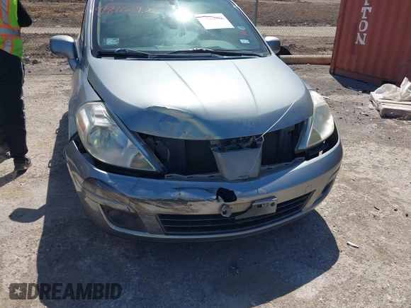 2008 Nissan Versa 1.8 S with VIN 3N1BC13E18L457592, listed as a IAAI auction lot 41816692 with 139,828 mi miles. Bid and sale history available at carsss.com. Image 6.