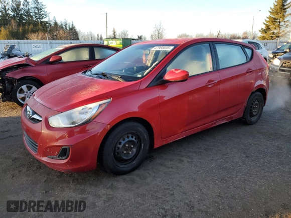 2013 Hyundai Accent GS with VIN KMHCT5AE9DU081750, listed as a Copart auction lot 47965835 with 249,590 mi miles and Clean Title. Bid and sale history available at carsss.com. Image 1.