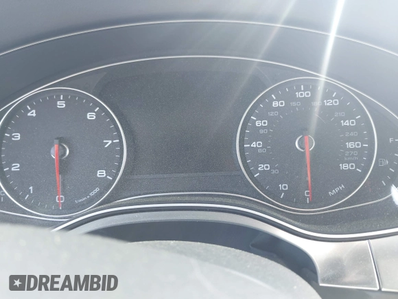 2014 Audi A7 Prestige with VIN WAU2GAFC3EN033481, listed as a IAAI auction lot 42094489 with 93,147 mi miles and . Bid and sale history available at DreamBid. Image 7.