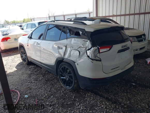 2023 GMC Terrain SLE z VIN 3GKALMEG3PL171805, wystawiony jako IAAI lot #41968405 z przebiegiem 54 968 mil mil oraz . Historia ofert i sprzedaży dostępna na DreamBid. Obrazek 3.