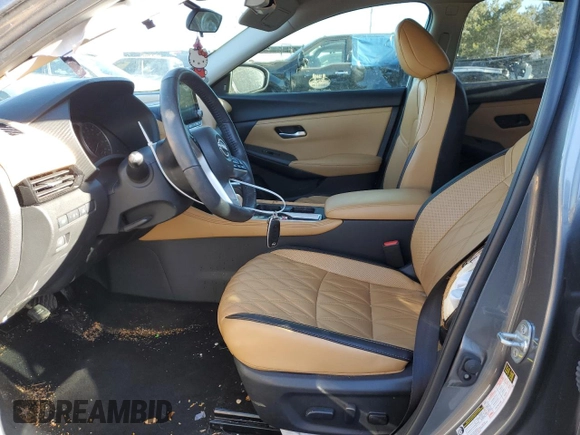2024 Nissan Sentra SV with VIN 3N1AB8CVXRY235273, listed as a Copart auction lot 88547095 with 20,427 mi miles and Salvage Title. Bid and sale history available at DreamBid. Image 7.